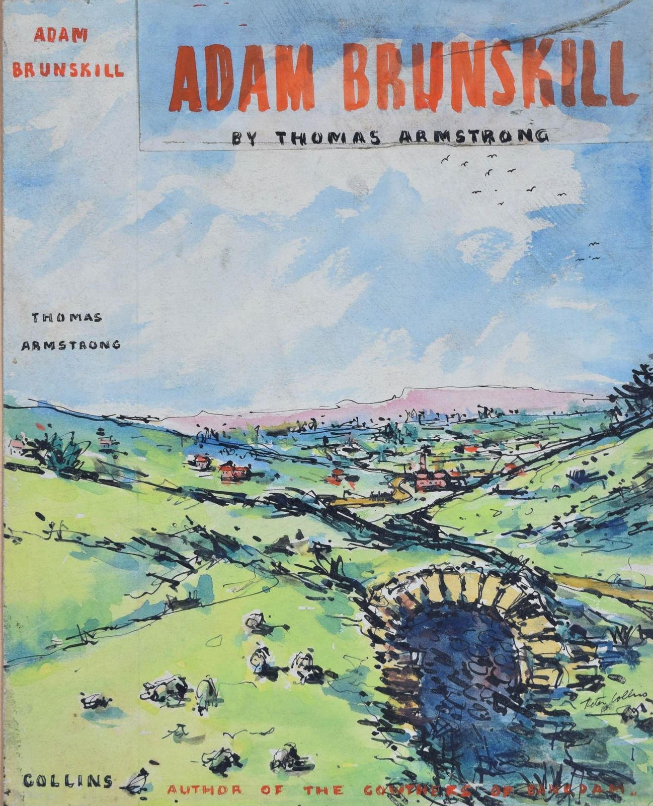 Peter Collins Arca, Book Jacket Design Adam Brunskill Thomas Armstrong (1966)