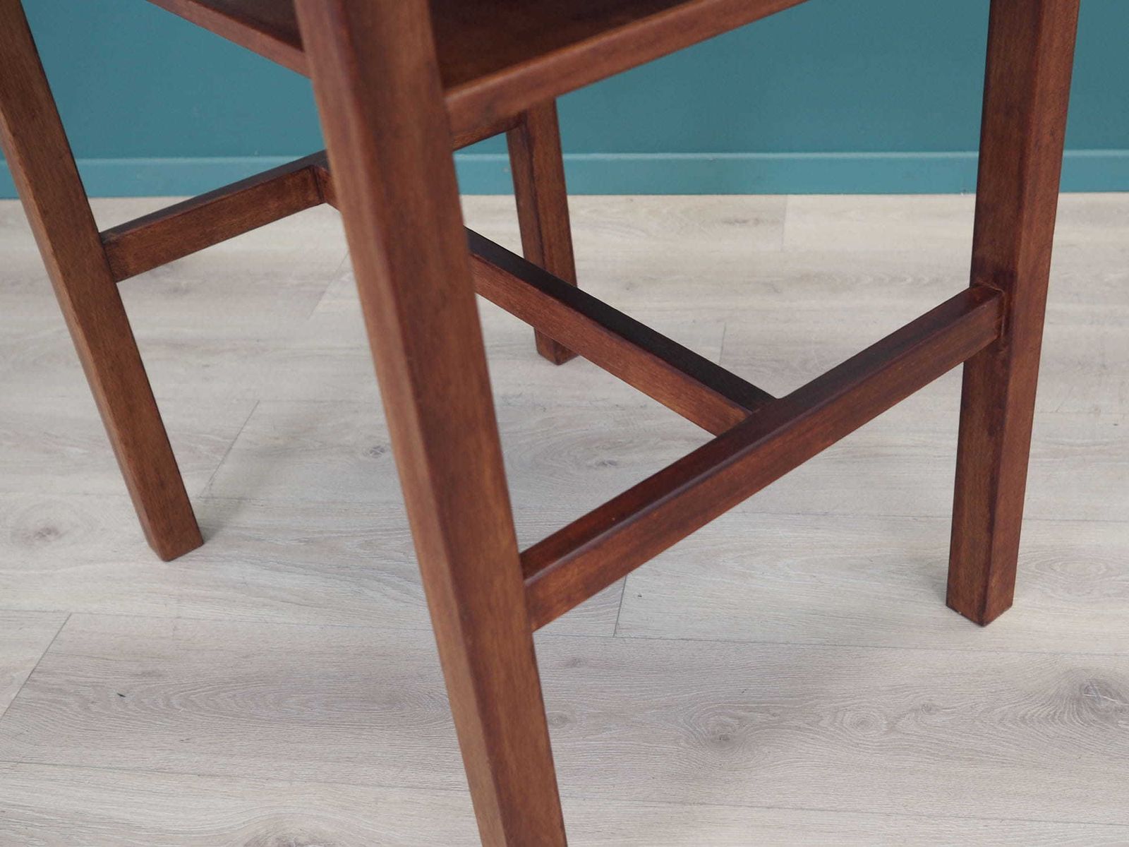 photo vinterior Mahonie Secretaire, Deens Design, Jaren 1960, Gemaakt In Denemarken
