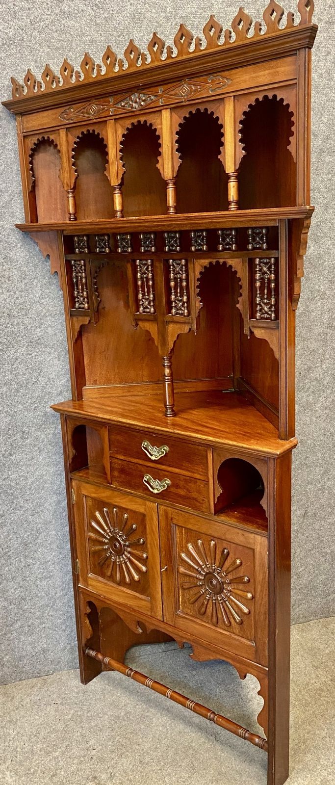 Liberty & Co. Moorish Corner Cabinet photo Furniture