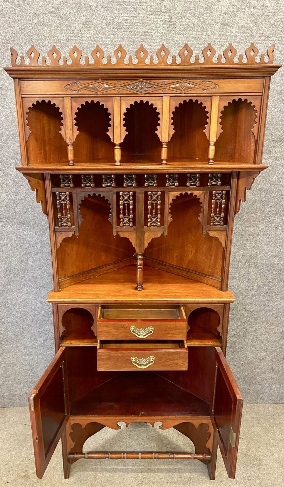 Liberty & Co. Moorish Corner Cabinet photo buy