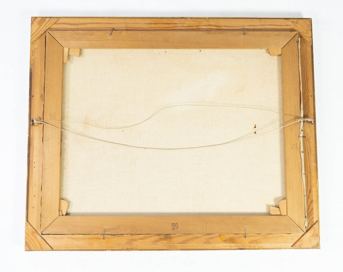 Oil Painting With Natural Motif And Gilded Frame, Signed Arthur Brener From The 1930s. photo Art