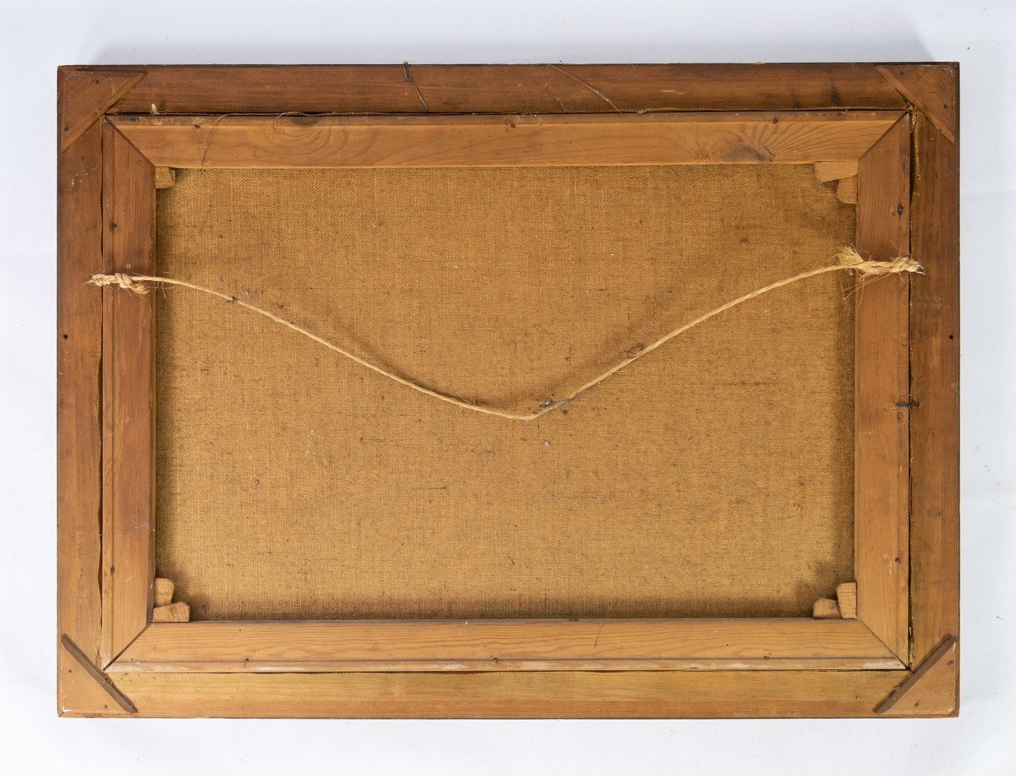Oil Painting With Wooden Frame And Unknown Signature From The 1930s. photo Art