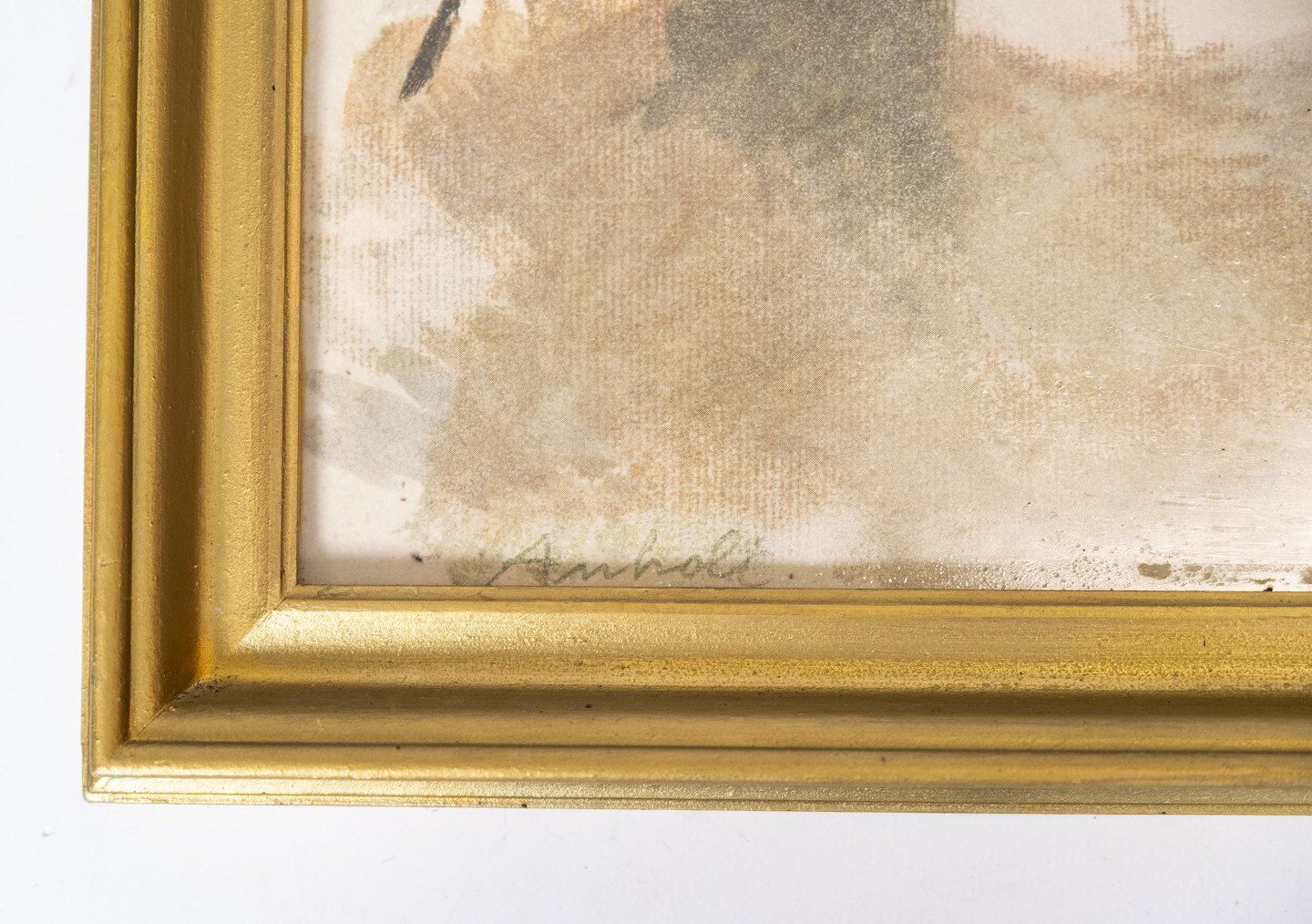 Painting With Motif By Anholt And Gilded Frame, By Harald Hansen 1890 1967. photo furniture