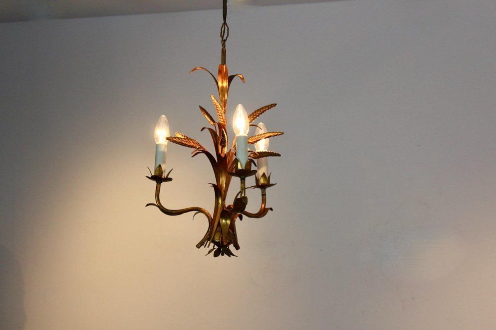 Wheat Sheaf Chandelier By Hans Kögl photo buy