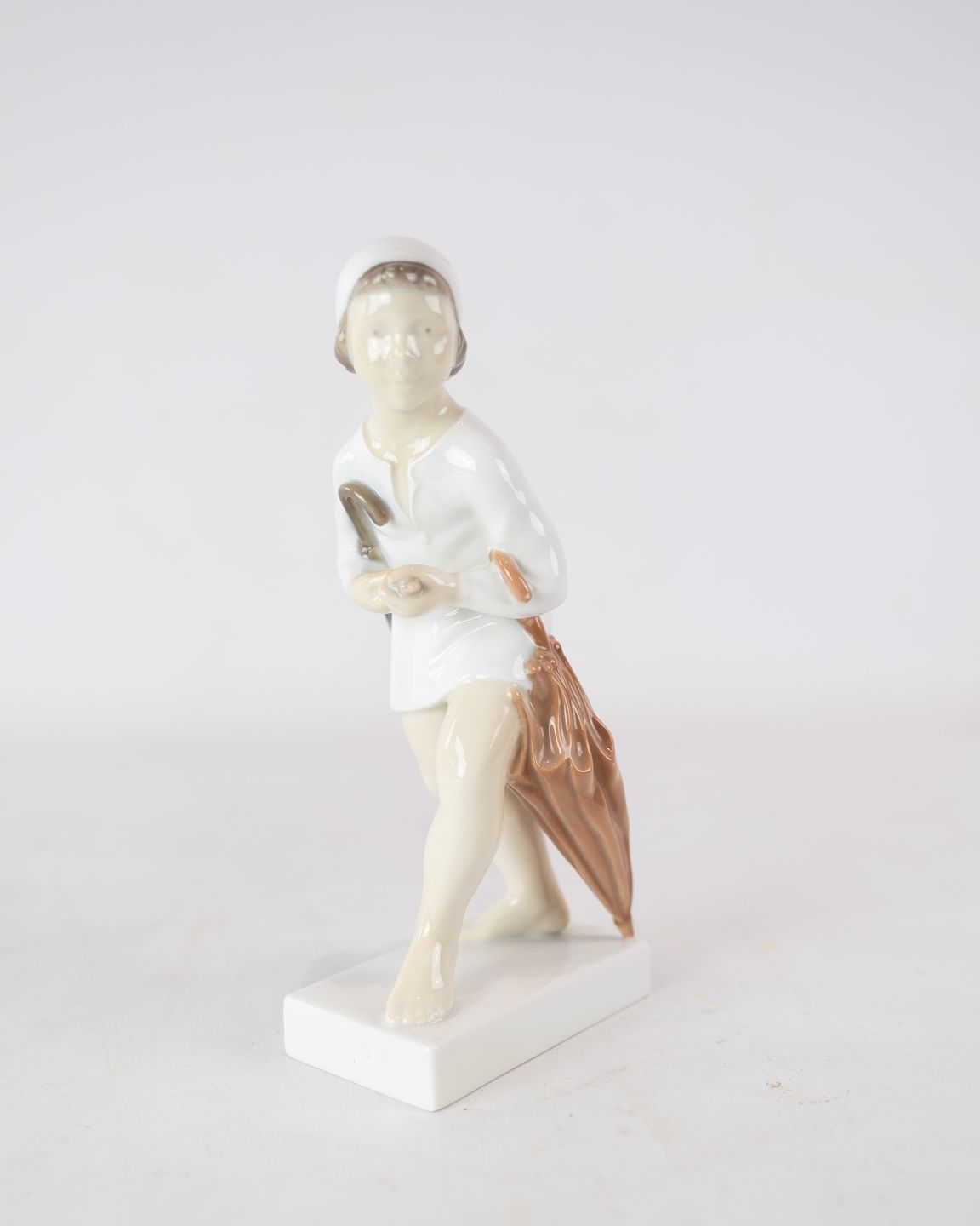 Porcelain Figure, Ole Lukøje, No .: 2055 By Bing And Grondahl.