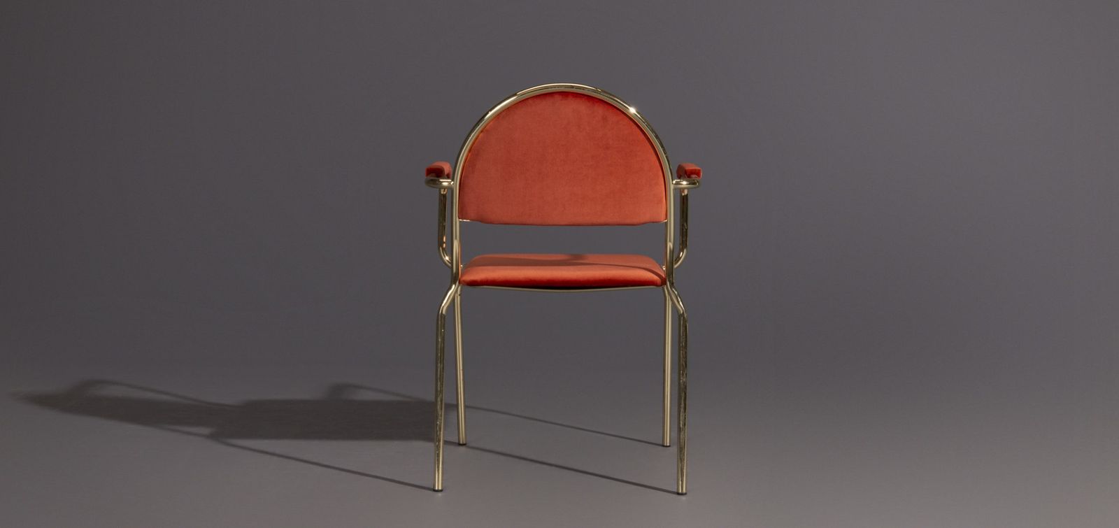 Hollywood Regency Chairs In Volterra 42, With Armrests photo Furniture