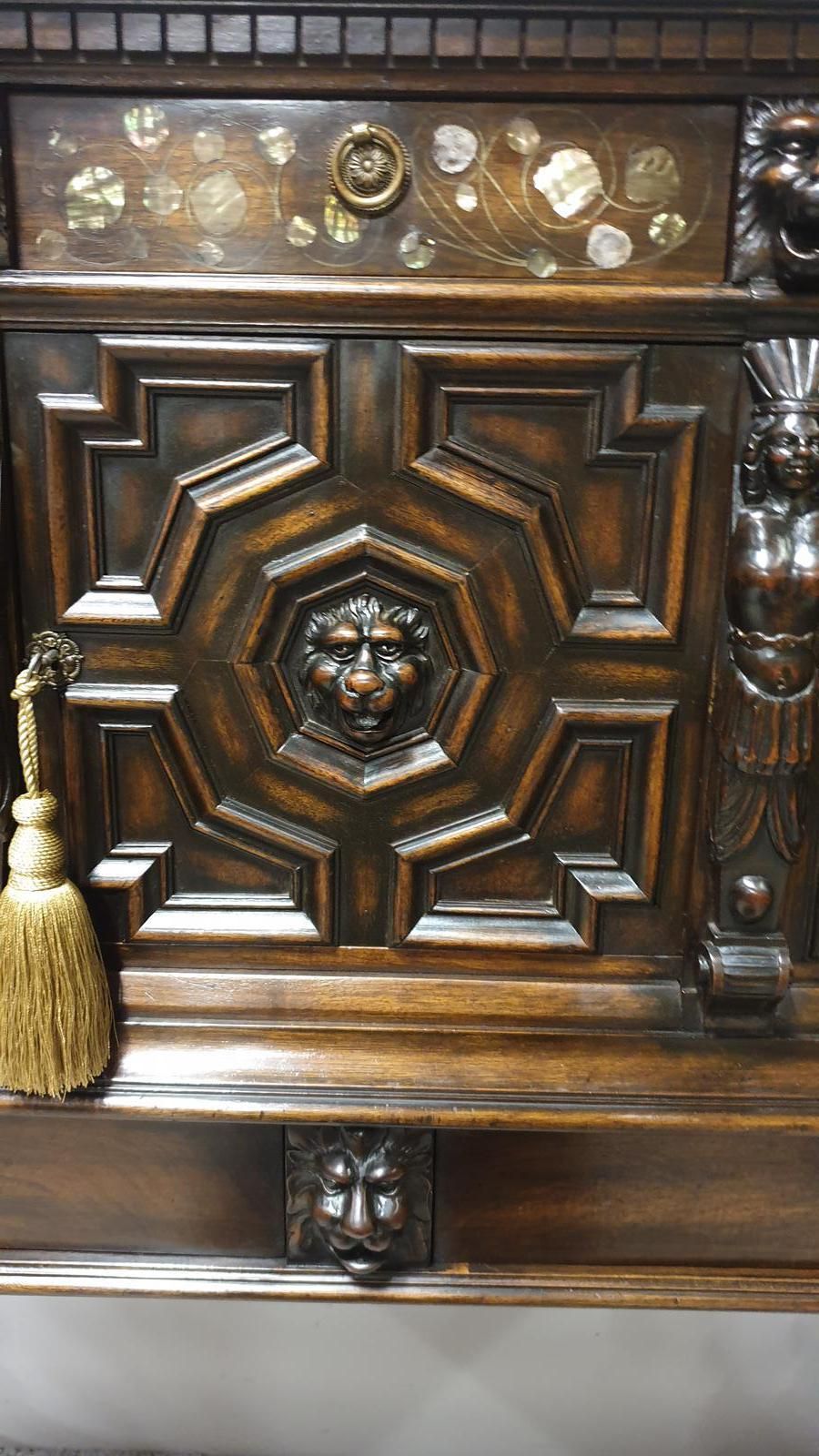 Superb Walnut Cabinet On Stand photo 1295.0