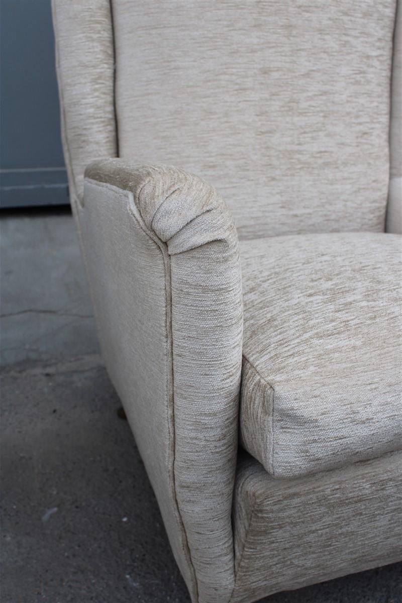 photo vinterior Mid Century Italian Pair Of Armchairs Bergamo Studio Tecnico Isa Gio Ponti Style