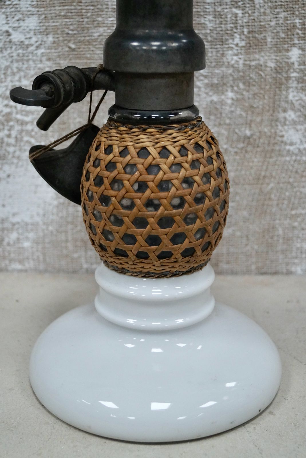 Antique French Briet Gasogene Soda Syphon photo vinterior