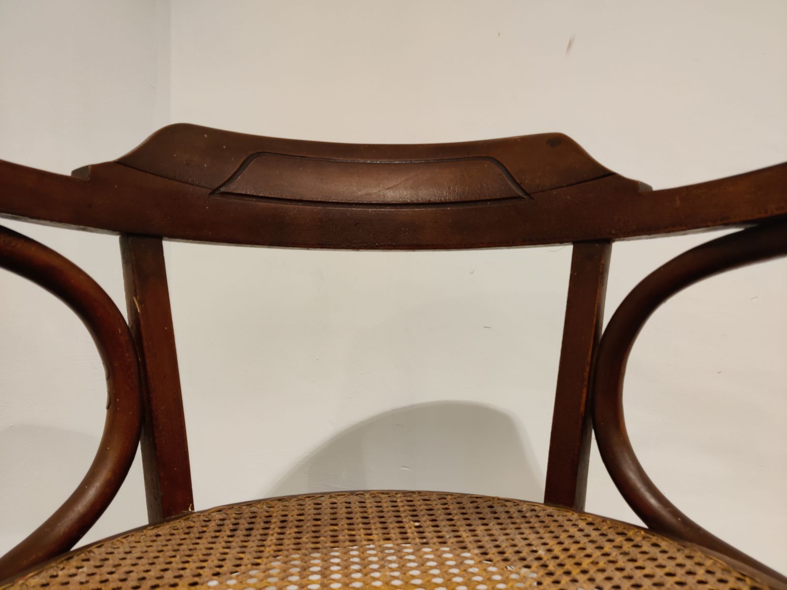 photo for sale Antique Bentwood Armchair Or Bistro Chair, 1950s