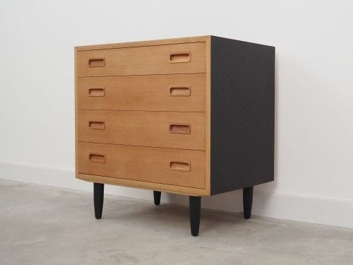 Ash Chest Of Drawers, Danish Design, 1970s, Manufacturer: Hundevad & Co photo vintage