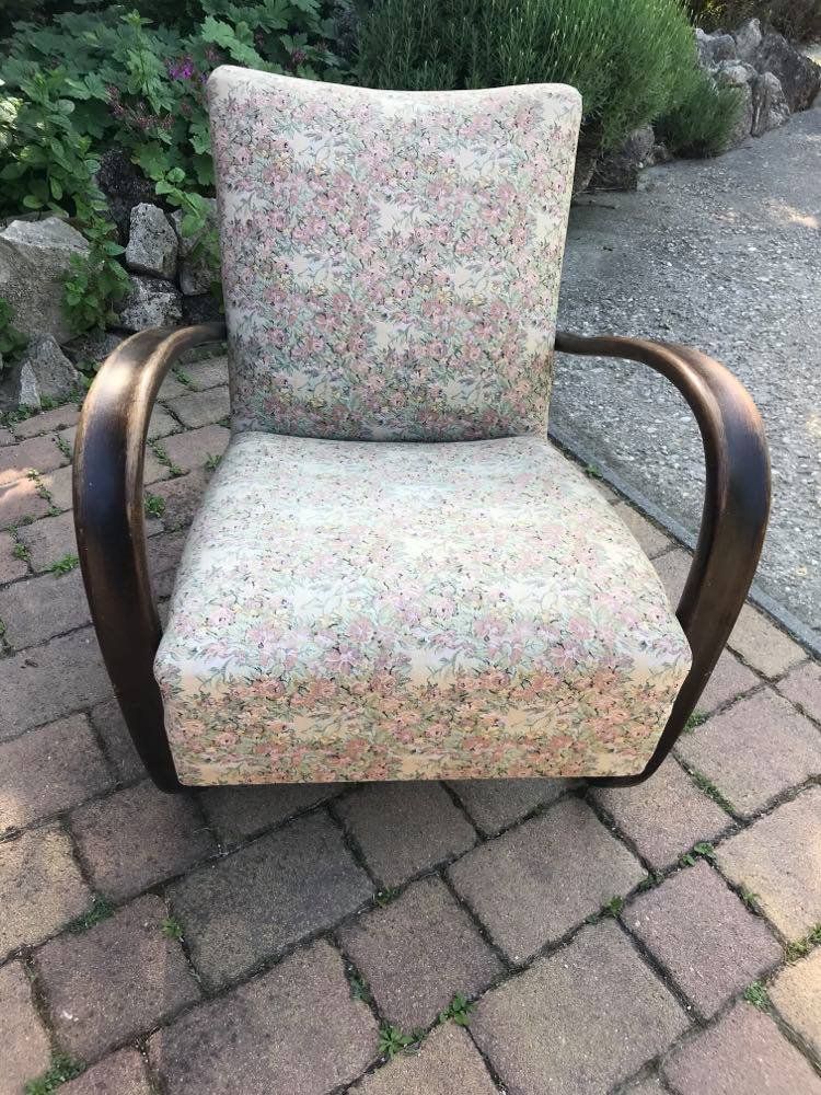Model H 269 Lounge Chair By Jindrich Halabala, 1930s photo furniture