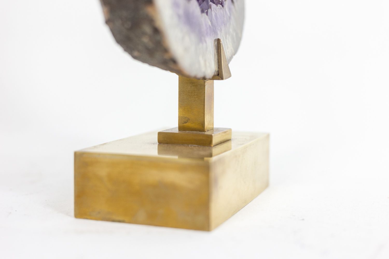 1600.0 Willy Daro, Mirror Amethyst, 1970s. photo