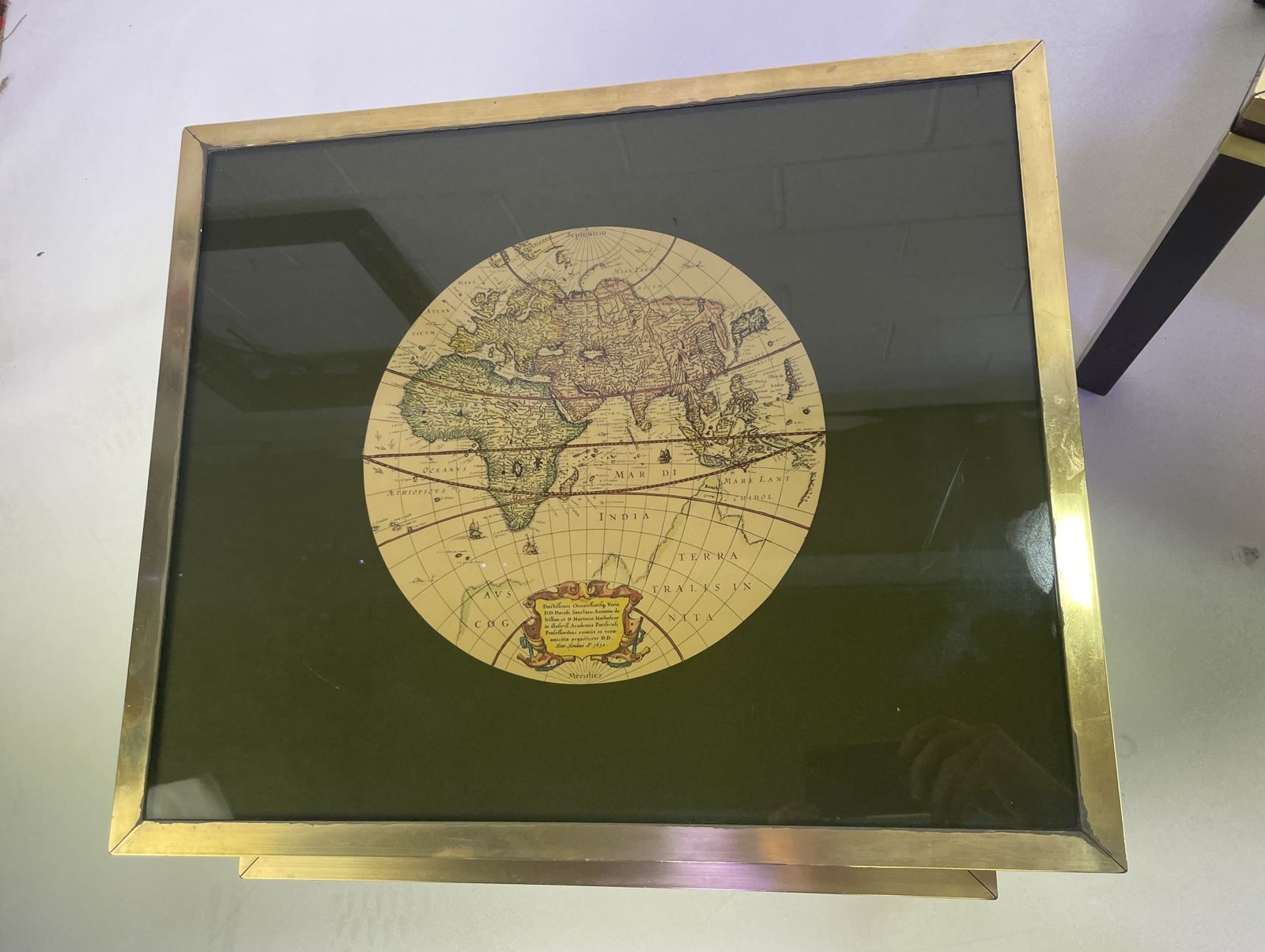 Campaign Style Nest Of Map Tables photo furniture