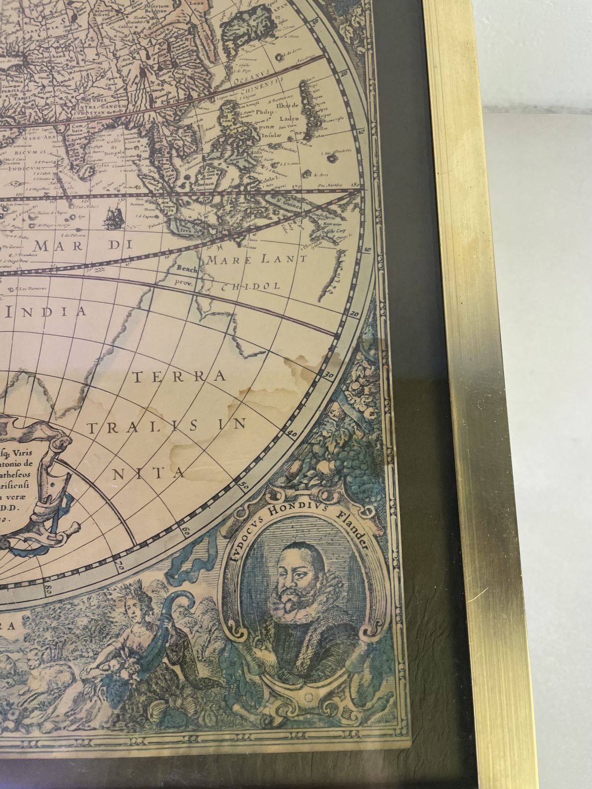 photo for sale Campaign Style Nest Of Map Tables