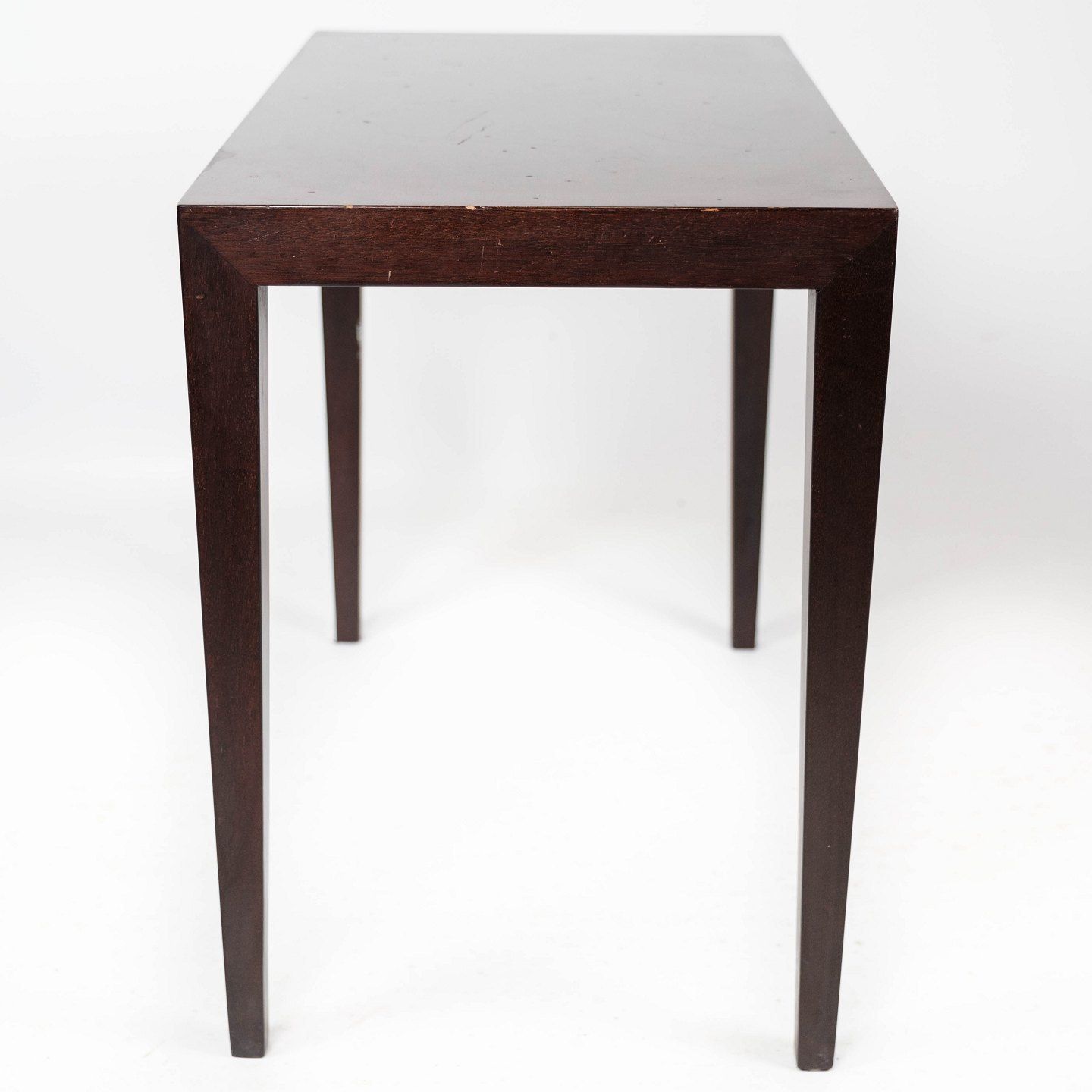 Side Table In Mahogany Designed By Severin Hansen For Haslev Møbelfabrik In The 1960s. photo Furniture