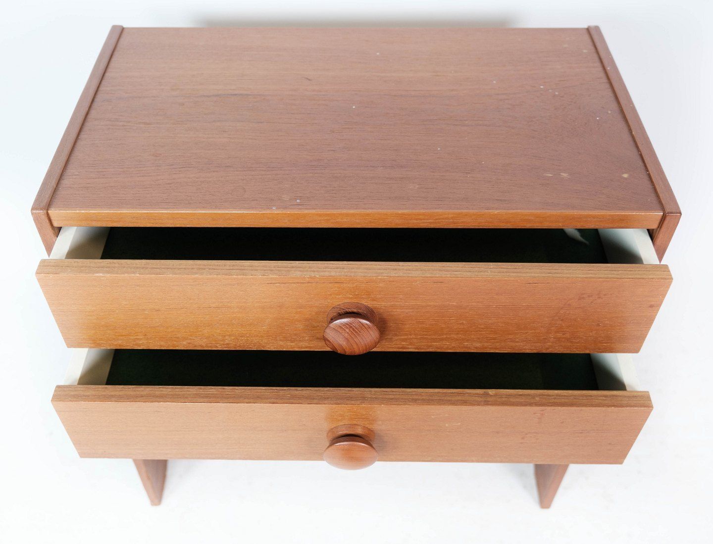Bedside Table With Teak Drawers Of Danish Design Manufactured By Pbj Møbler In The 1960s. photo Furniture