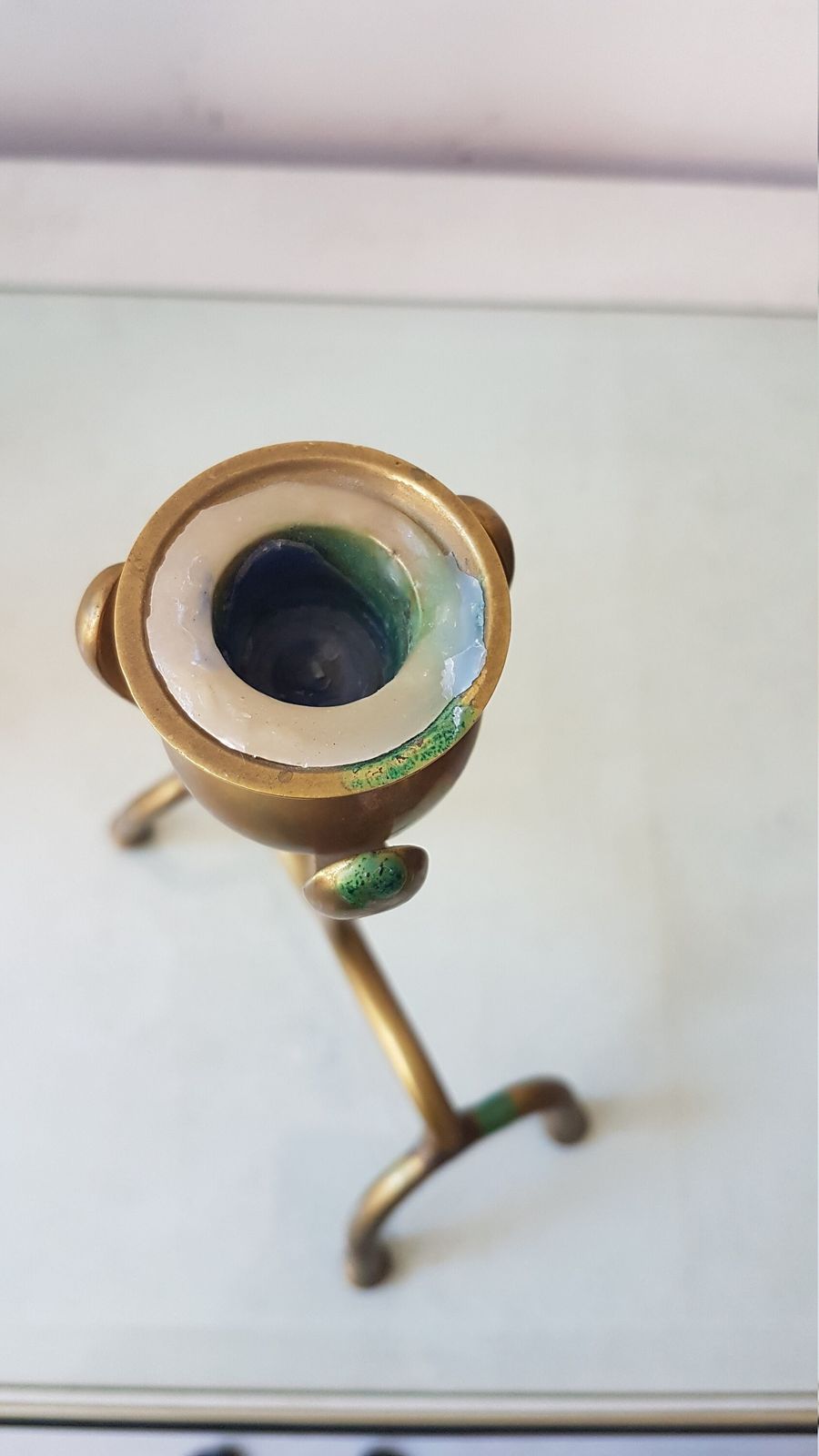Brass Candle Holder In The Arts & Craft Style, Was Benson Style photo buy
