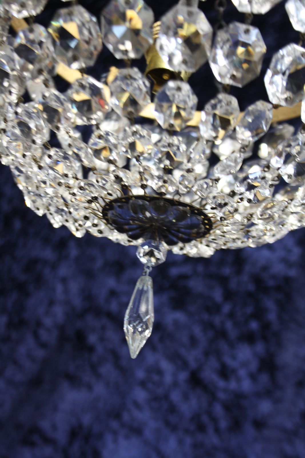 Early 20th Century Bag Chandelier photo Lighting
