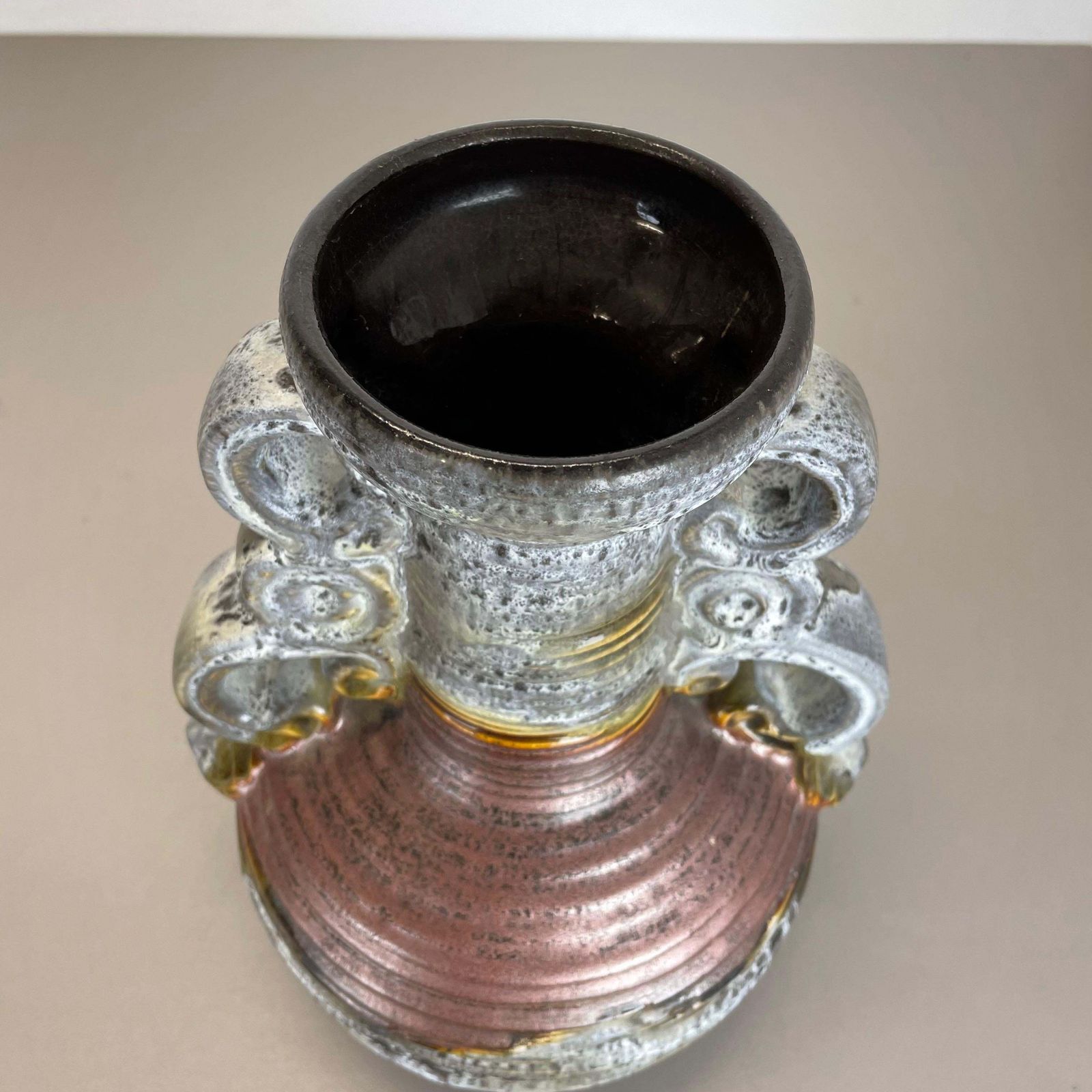 photo vintage Super Rare Fat Lava Ceramic Pottery Vases By Dümmler And Breiden, Germany, 1970s