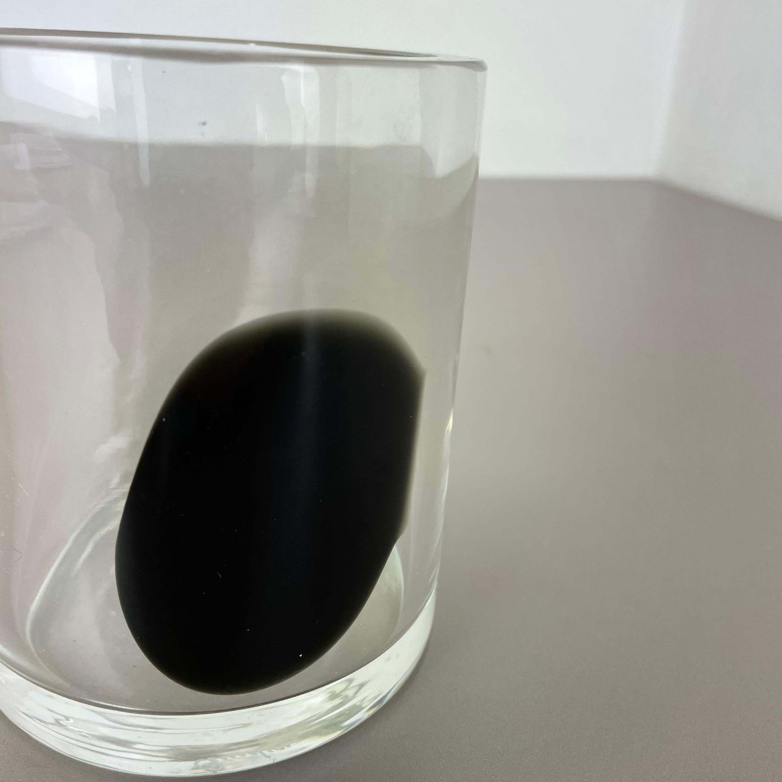No. 1 New Old Stock Large Murano Glass Vase Antonio Da Ros Cenedese, 1970s photo vintage