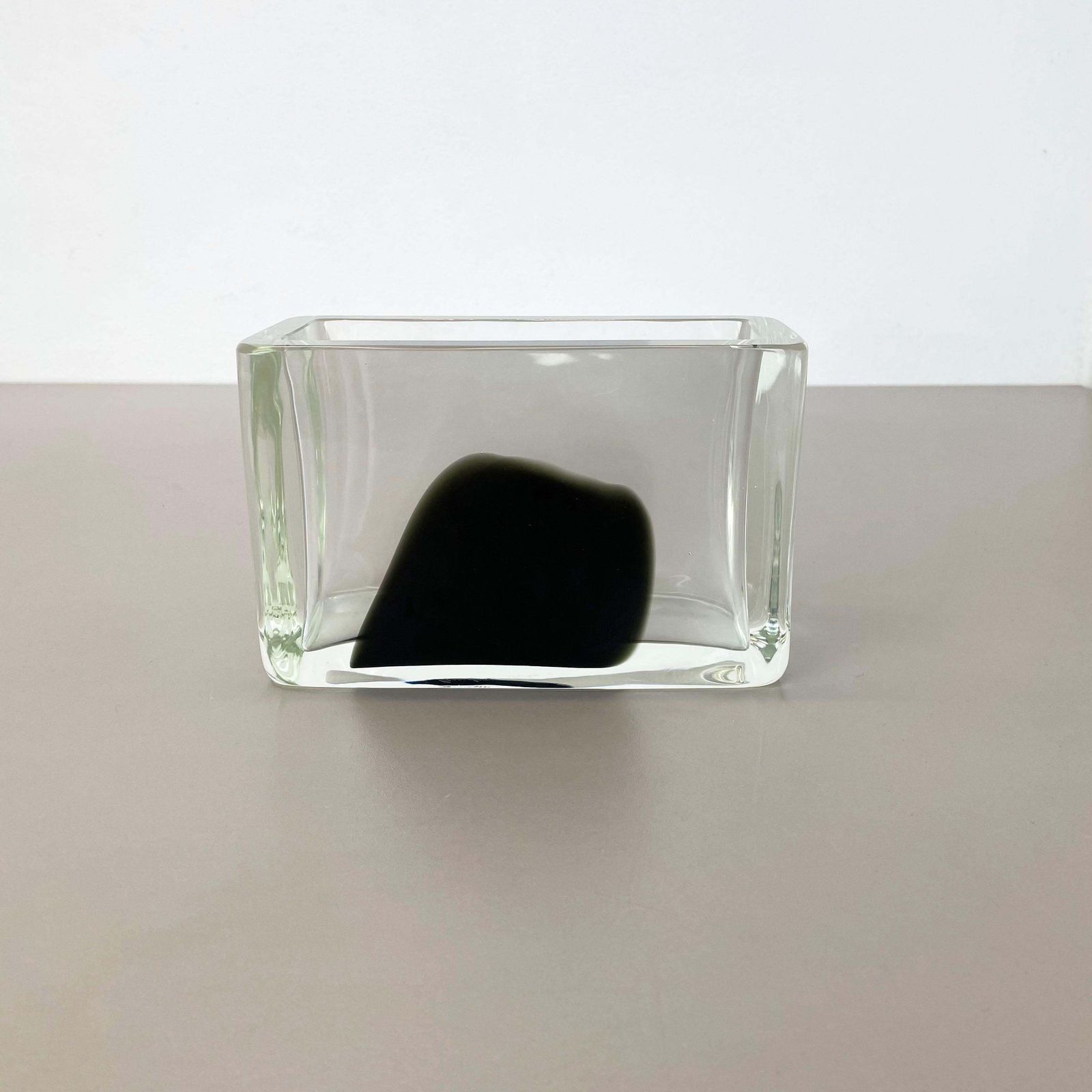 New Old Stock Large Murano Glass Vase Antonio Da Ros Cenedese 1970, No.2 photo furniture