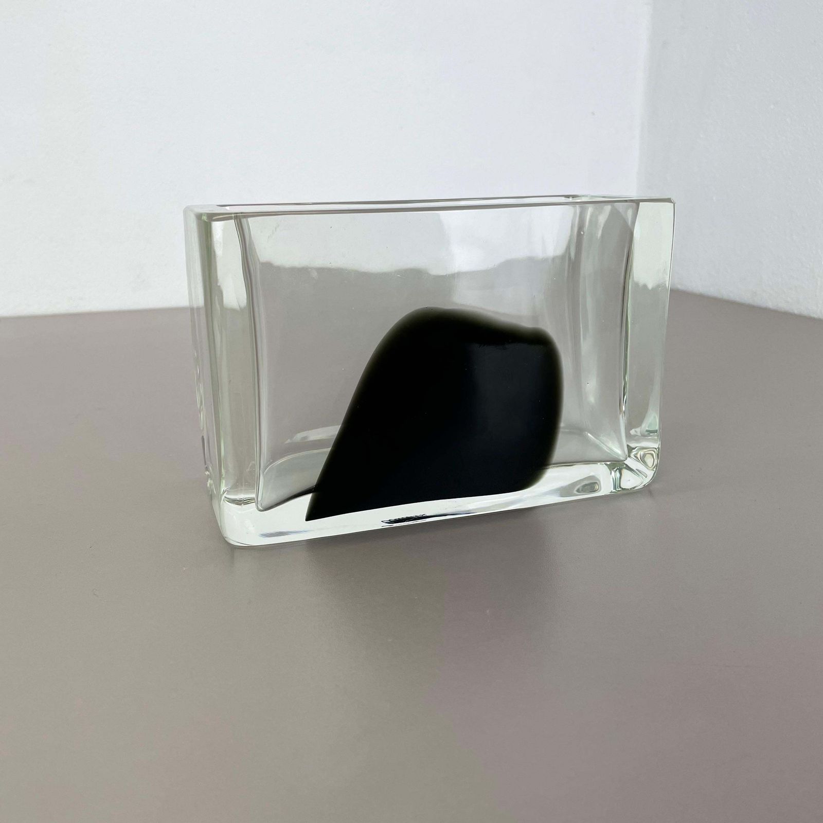 New Old Stock Large Murano Glass Vase Antonio Da Ros Cenedese 1970, No.2 photo Home Decor