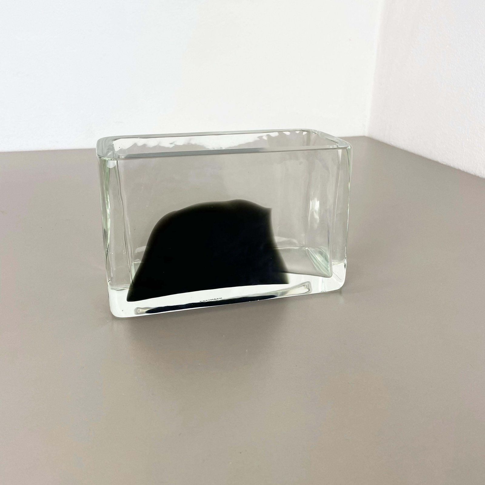 New Old Stock Large Murano Glass Vase Antonio Da Ros Cenedese 1970, No.1 photo furniture
