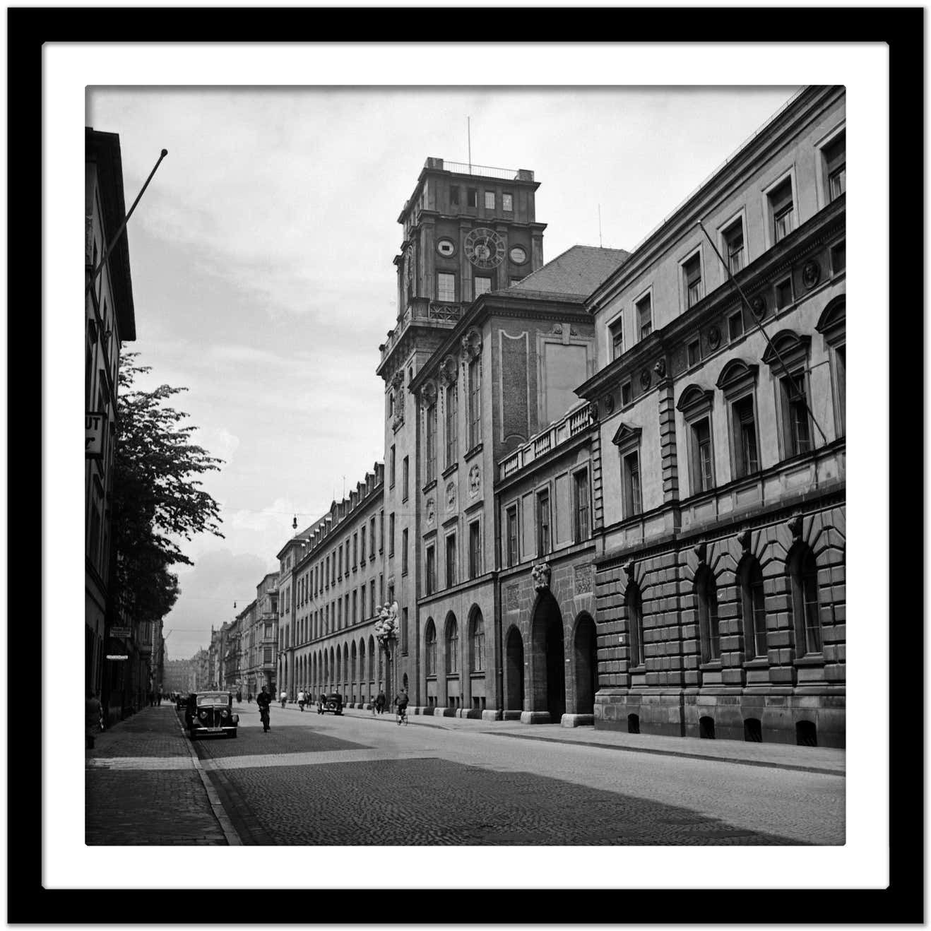 Karl Heinrich Lämmel View To The Technical University At Munich, Germany 1937, Printed Later 1937/2021 photo Art