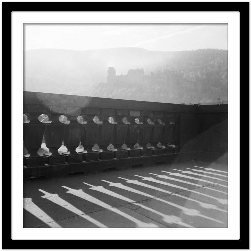 Karl Heinrich Lämmel Misty View To Heidelberg Castle, Germany 1936, Printed Later 1936/2021 photo Art