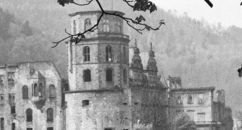 Karl Heinrich Lämmel View To The Heidelberg Castle, Germany 1938, Printed Later 1938/2021 photo for sale