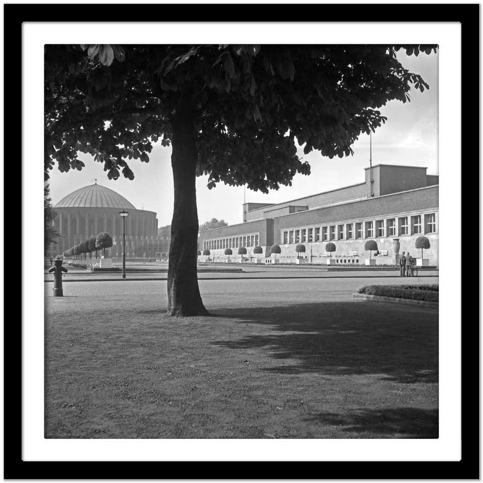 Karl Heinrich Lämmel Duesseldorf Planetarium And Shipping Museum, Germany 1937 Printed Later 1937/2021 photo Art