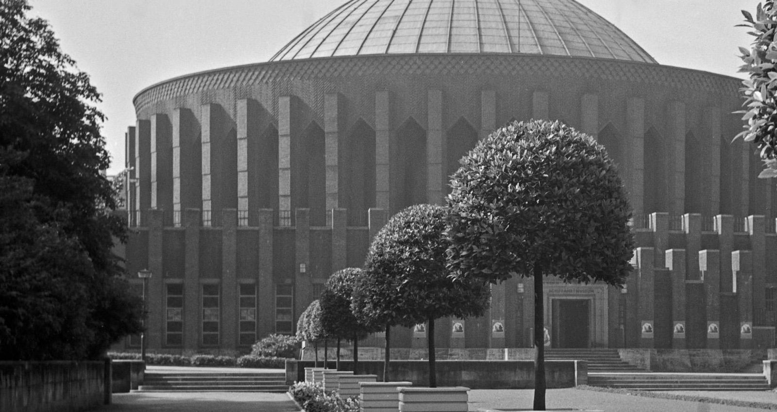 Karl Heinrich Lämmel Duesseldorf Planetarium And Shipping Museum, Germany 1937 Printed Later 1937/2021 photo furniture