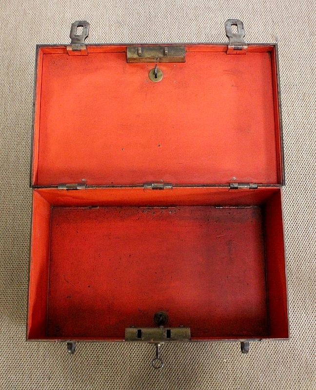 Home Decor Iron Corsair Chest 18th, 1700s photo