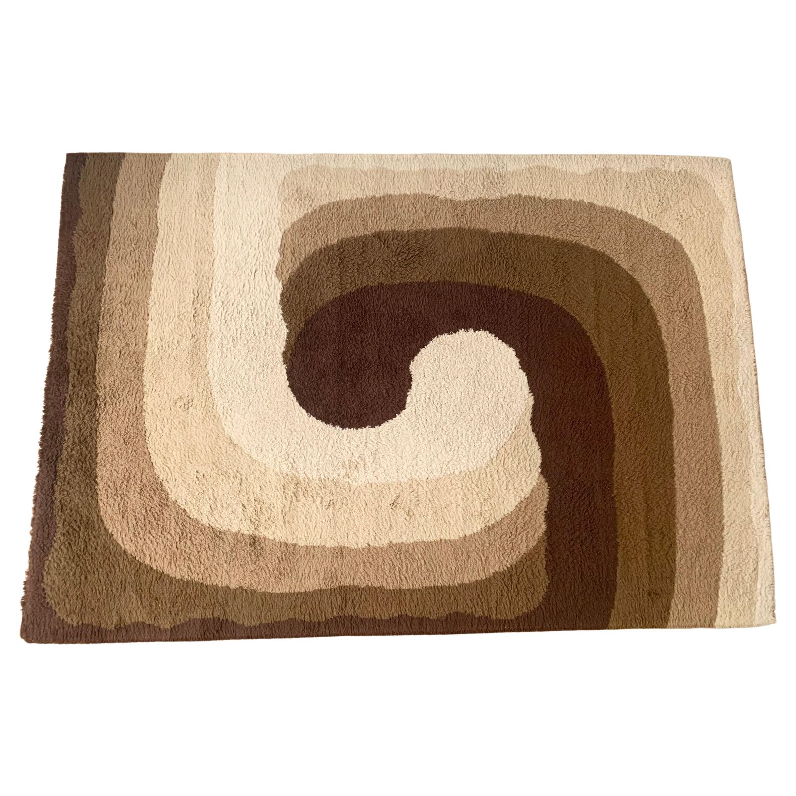 Mid Century Rug ''Summertime'' Collection By Louis De Poortere   Belgium 1970s