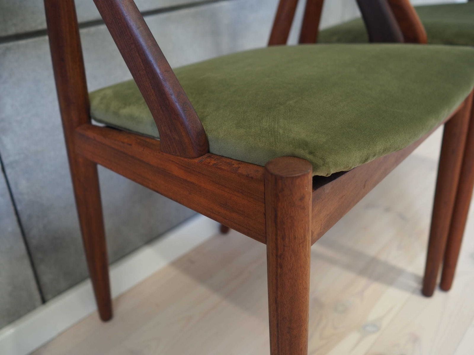Set Of Four Vintage Chairs, Danish Design, 70s, Made By Kai Kristiansen photo 3009.0