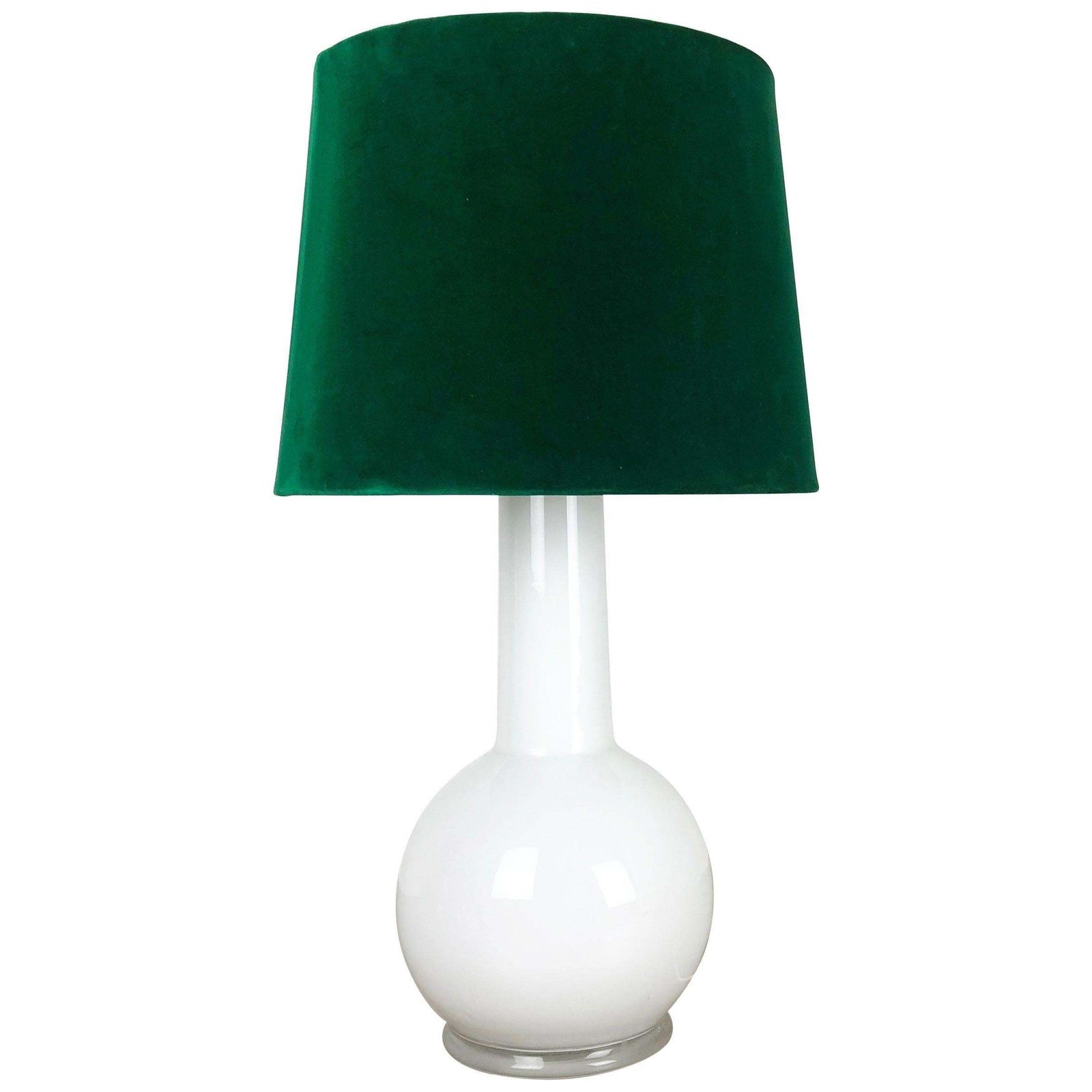 Glass Table Light By Uno & östen Kristiansson For Luxus Vittsjö, Sweden, 1970s