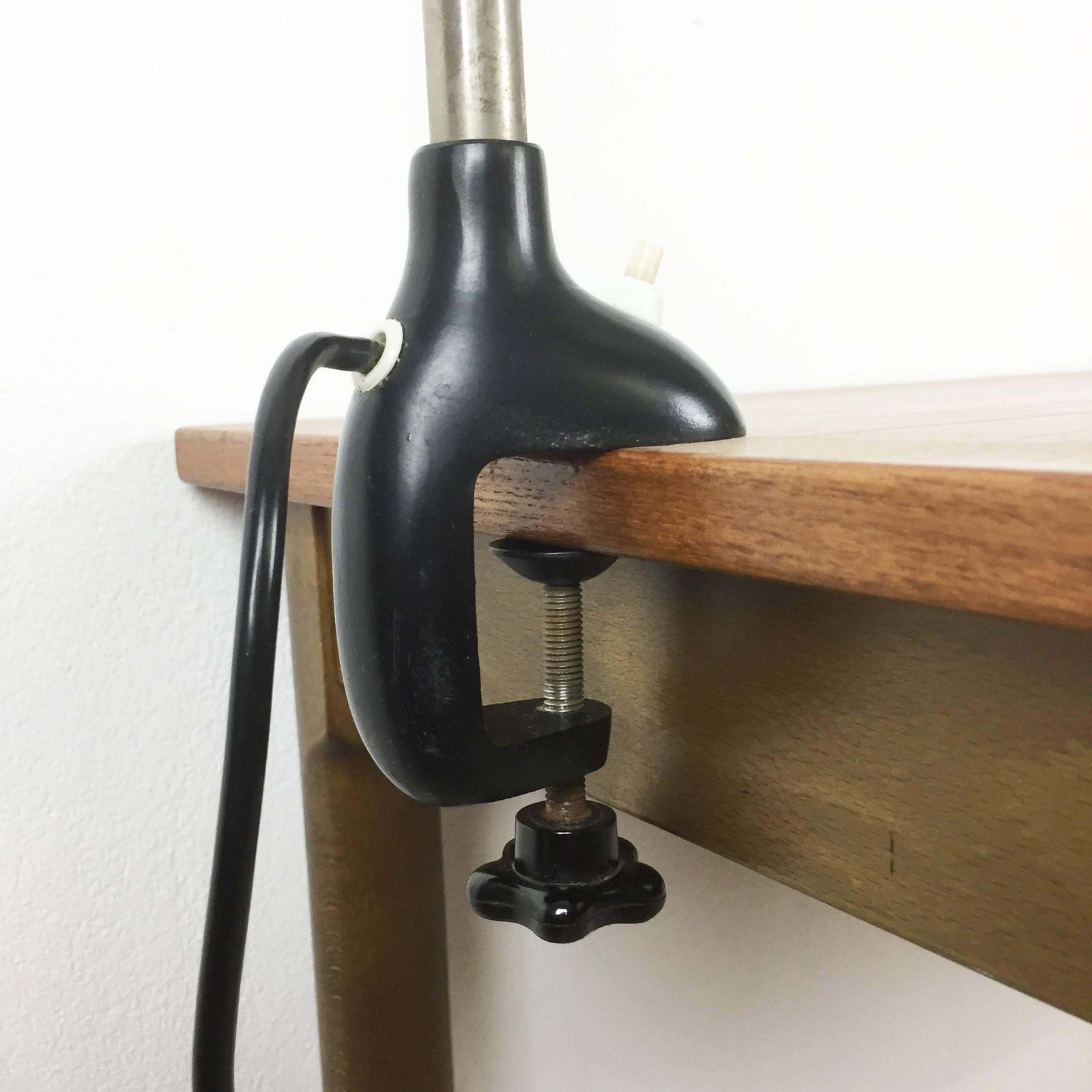1950s Black Kaiser Idell Table Fixation Bauhaus Desk Light By Christian Dell photo vintage