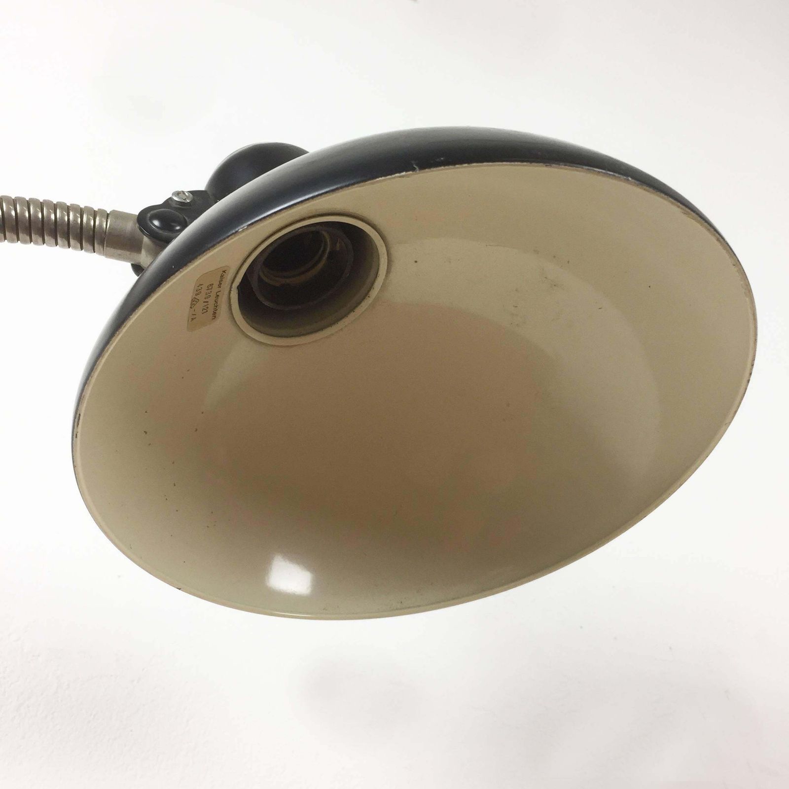 photo for sale 1950s Black Kaiser Idell Table Fixation Bauhaus Desk Light By Christian Dell