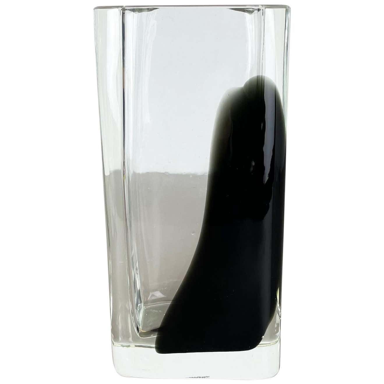 New Old Stock Large 3.2kg Murano Glass Vase Antonio Da Ros Cenedese 1970, No.2