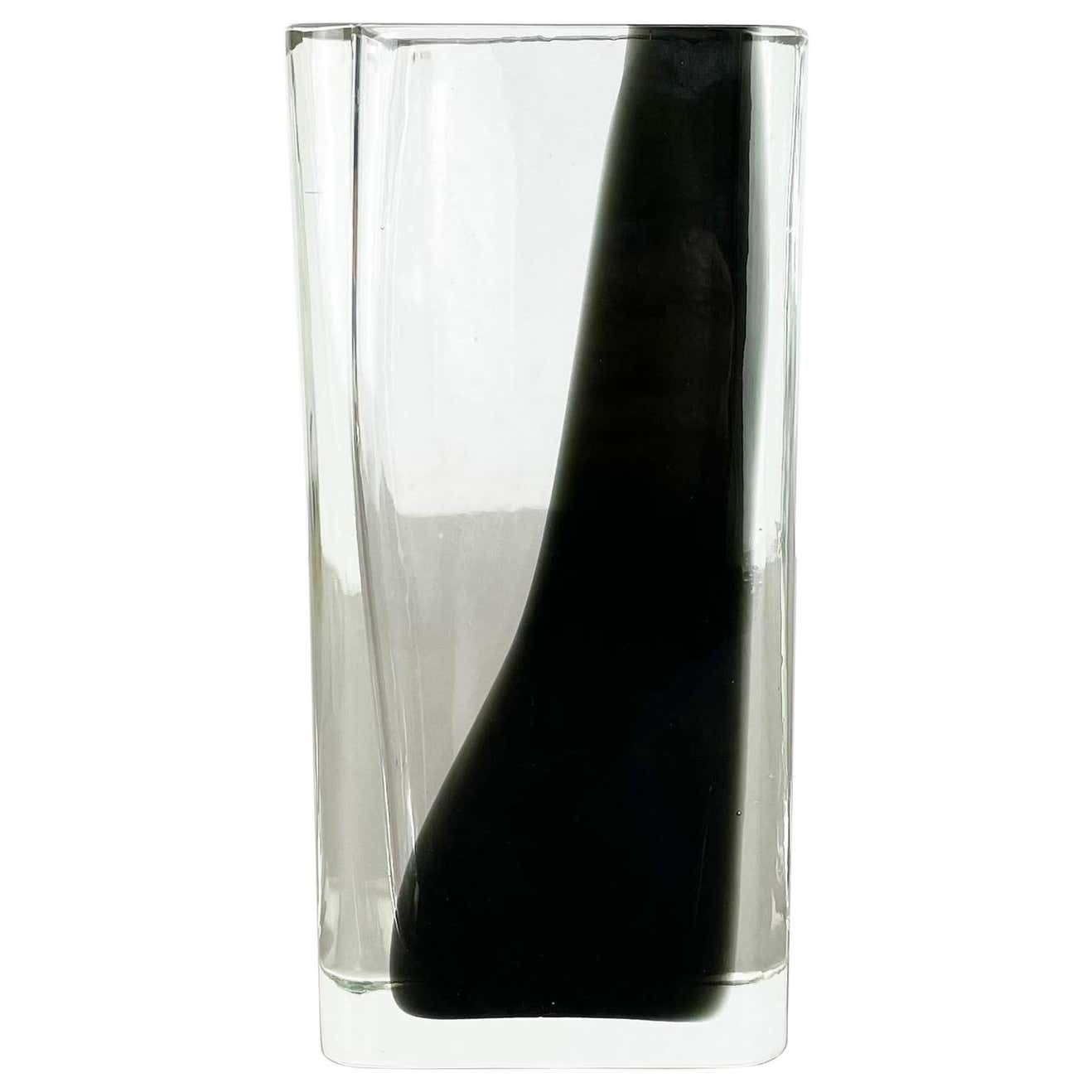 New Old Stock Large 3.1kg Murano Glass Vase Antonio Da Ros Cenedese 1970, No.1