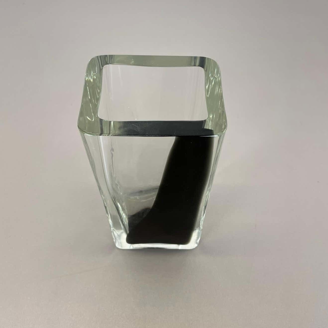 New Old Stock Large 3.1kg Murano Glass Vase Antonio Da Ros Cenedese 1970, No.1 photo Home Decor