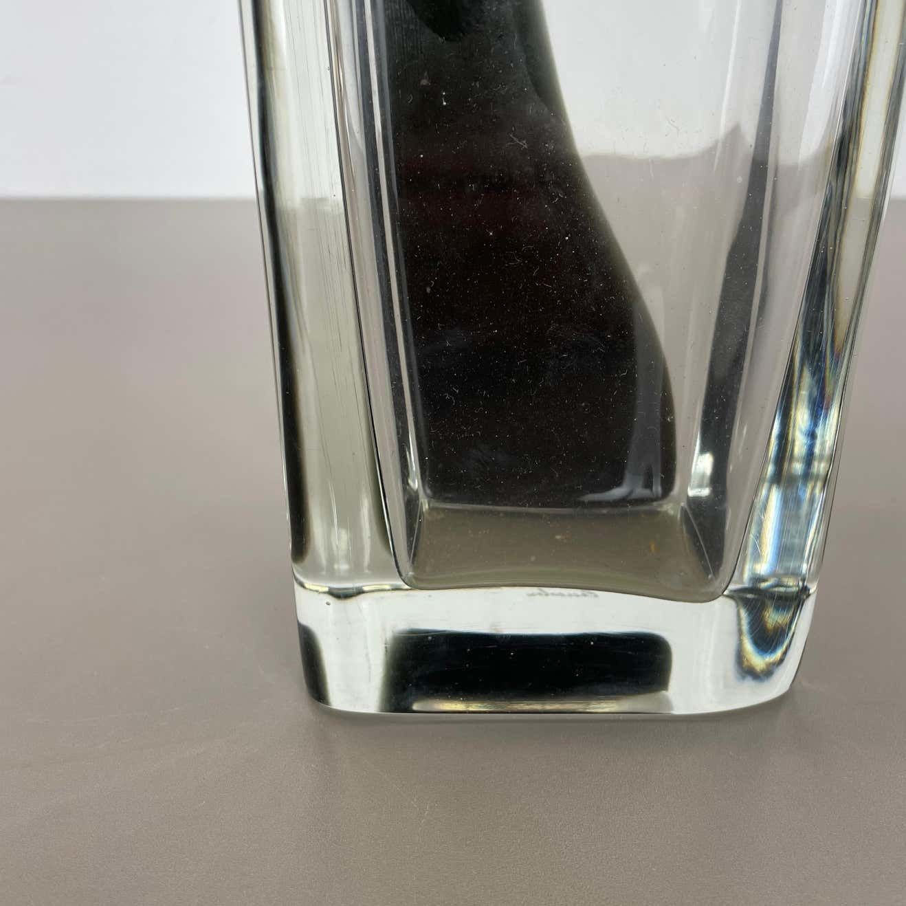 photo buy New Old Stock Large 3.1kg Murano Glass Vase Antonio Da Ros Cenedese 1970, No.1