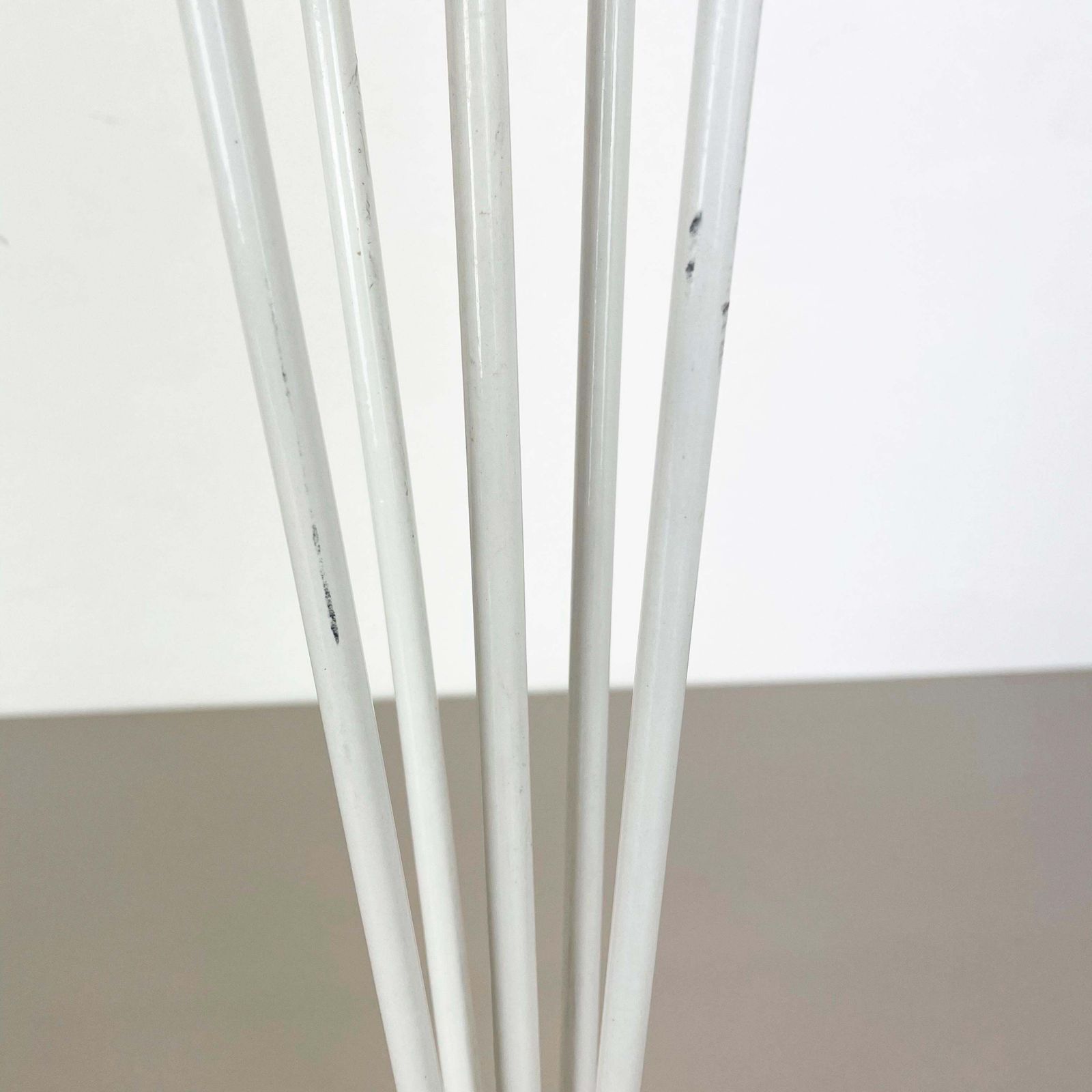 Original Minimalist Matégot Style Metal Pop Art Umbrella Stand, Germany, 1960s photo 569.0