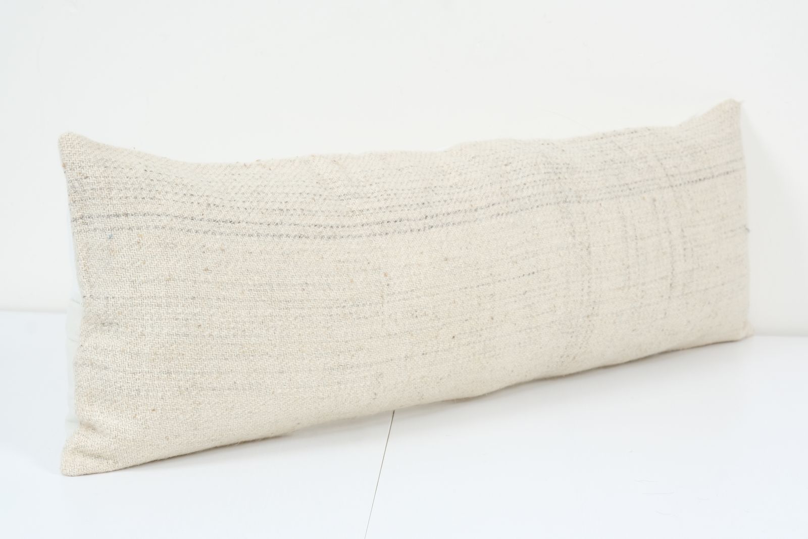 Handmade Turkish Bedding Kilim Pillow Cover, Extra Long Hemp Cushion Cover, Ethnic Home Decor 30x90 Cm photo Textiles