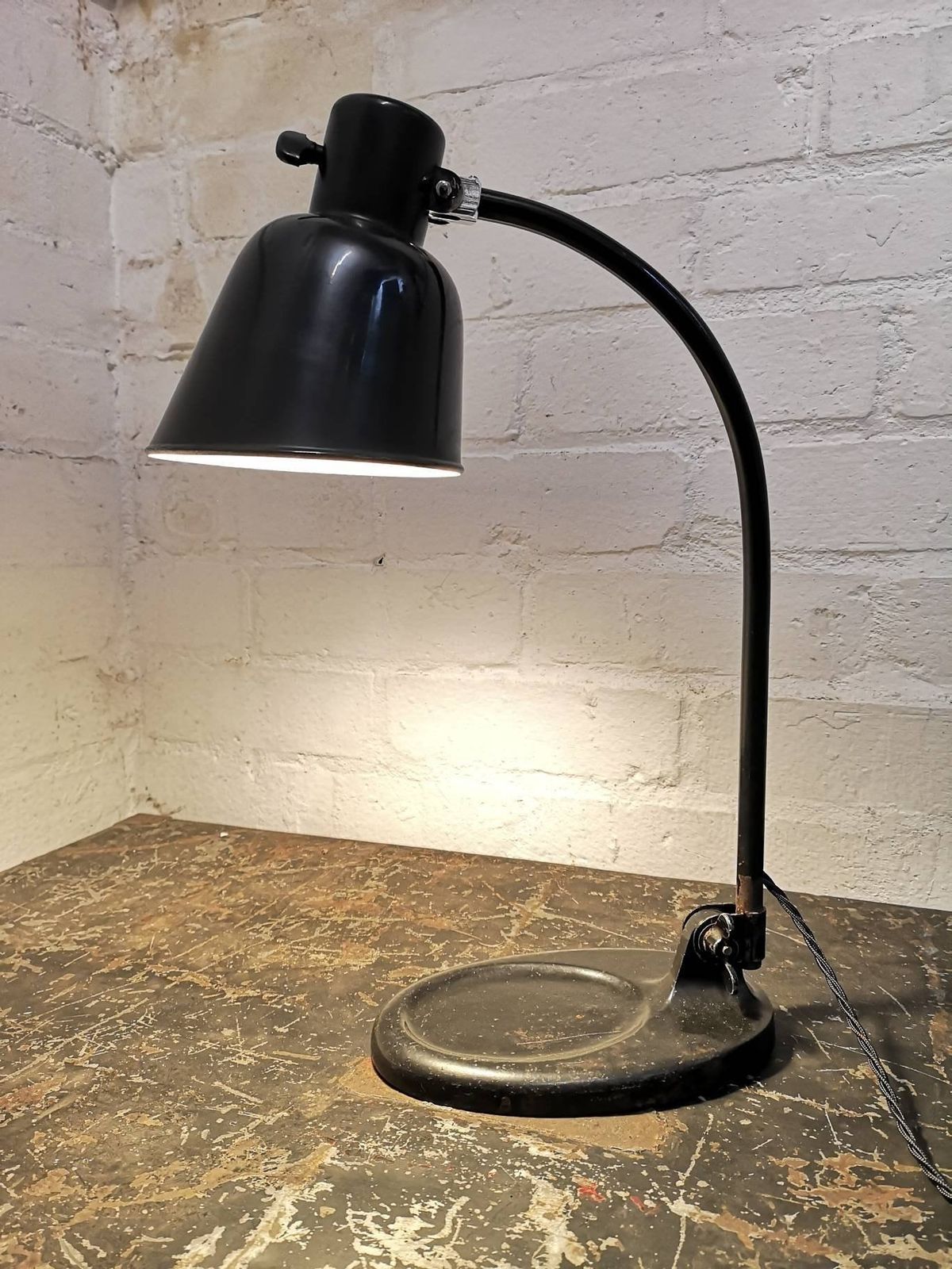 1930s Table Lamp By Christian Dell For Bur Bunte & Remmler Lighting Company Model Matador 2768 photo furniture