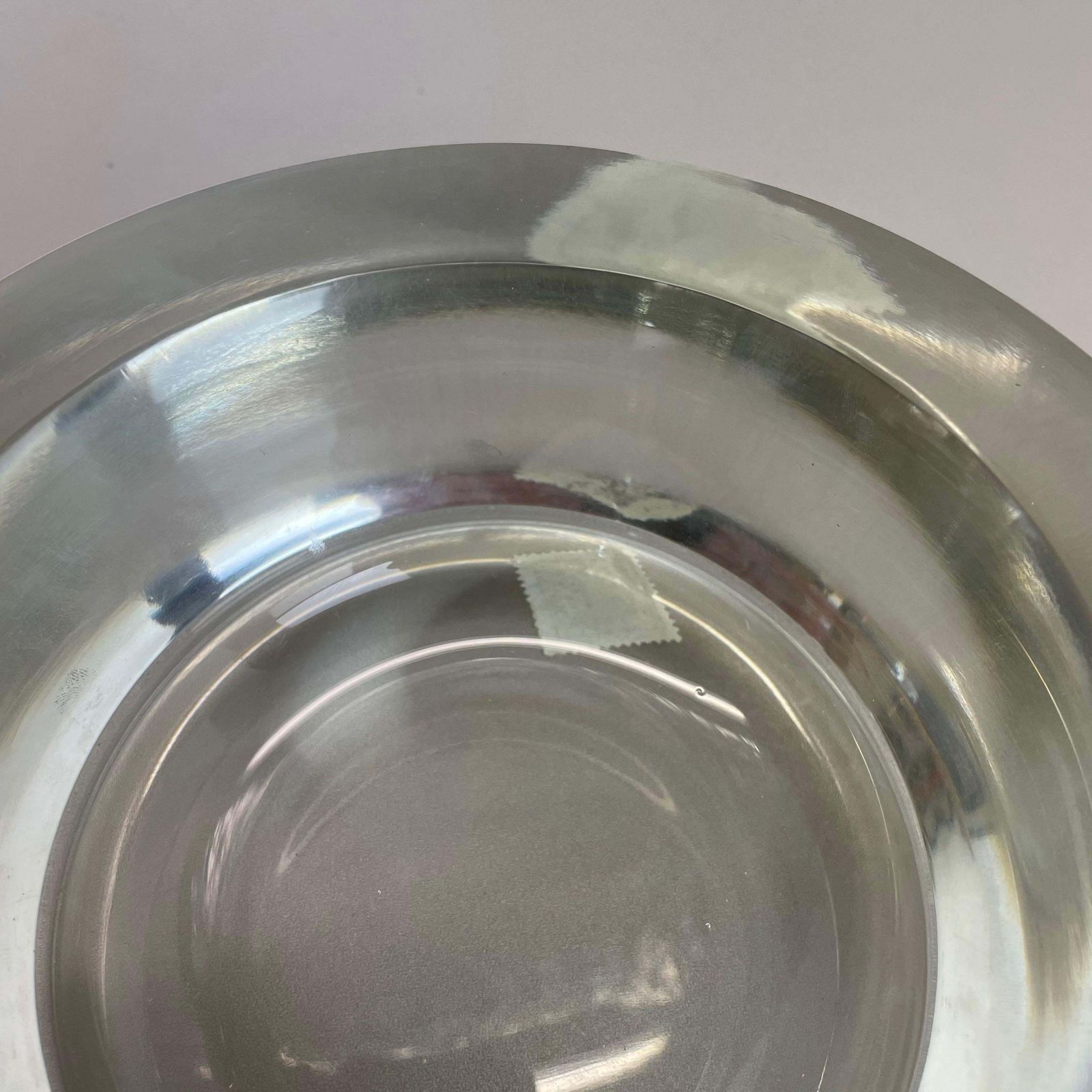 New Old Stock 2,6kg Lucid Bowl Murano Glass Seguso Vetri D'arte, Italy, 1970 No1 photo buy