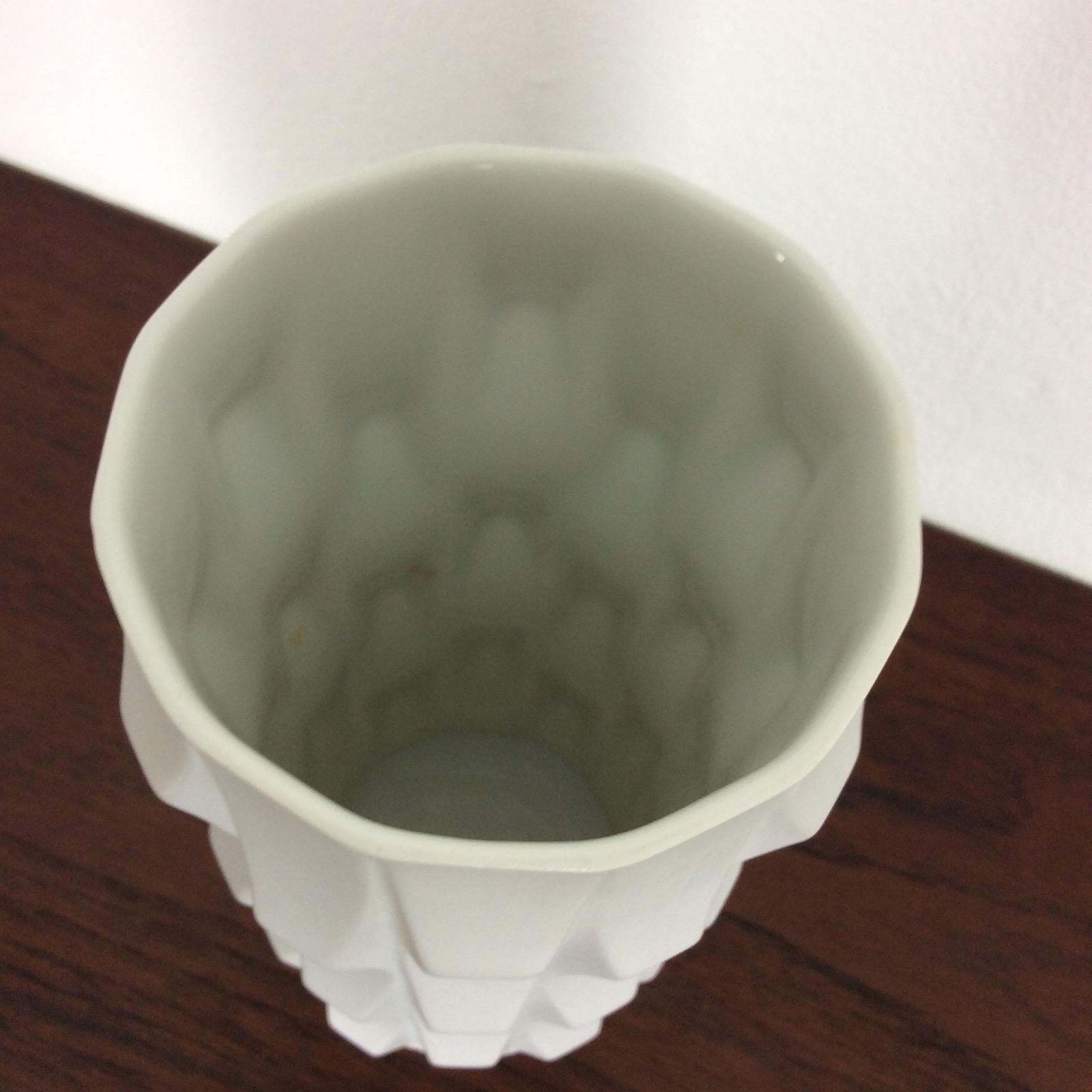 photo furniture 1970s Op Art Vase Porcelain Vase By Heinrich Fuchs For Hutschenreuther, Germany