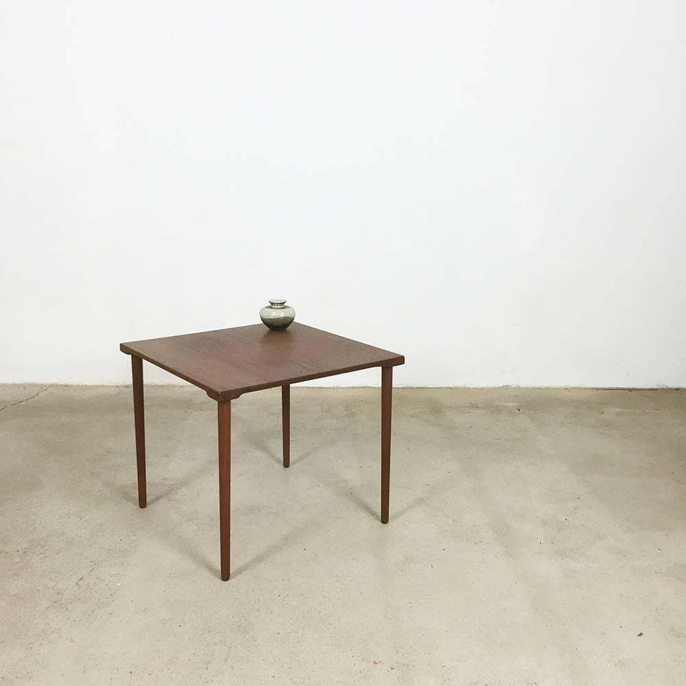 1960s Teak Side Table By Peter Hvidt & Orla Molgaard For France & Son Daverkosen photo furniture