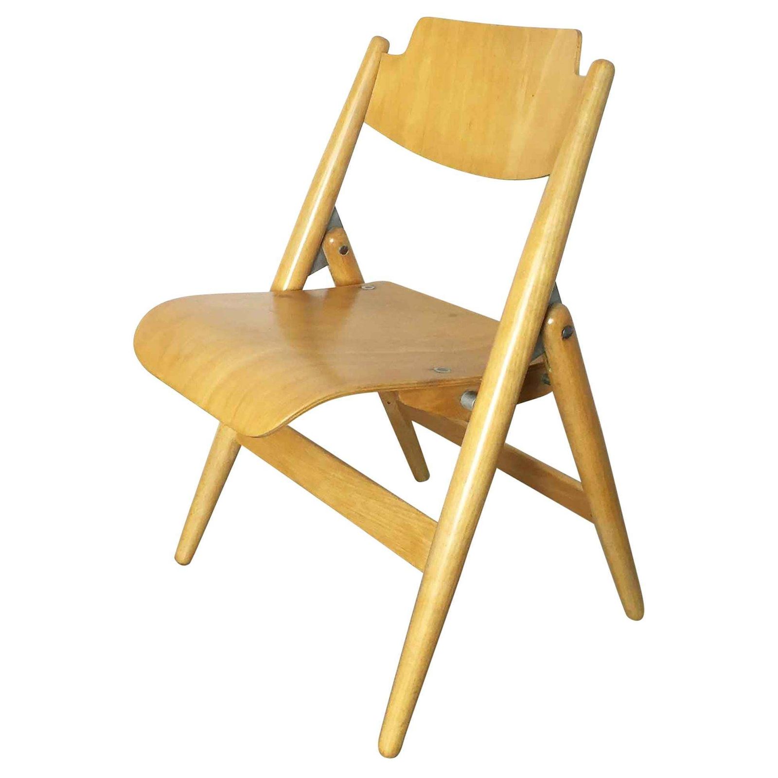 Wooden Se18 Children's Chair By Egon Eiermann For Wilde & Spieth, Germany 1950s photo furniture